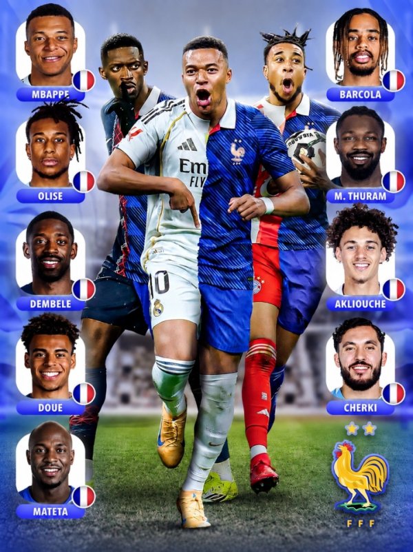 2026FIFA世界杯赛事官网入口 众星云集！法国声威9名先锋总身价8亿欧，众人先锋身价前10占4个